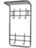 Вешалка настенная на  5 крючков ВПТ5 (цвет черный), Ника