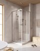 Cezares RELAX-304-A-2-90-C-CR RELAX-304-A-2-90-C-CR Душевой уголок, отделка Глянцевый хром