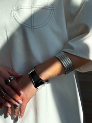 Браслет ШИРОКИЙ silver