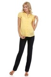 Блузка для беременных 01526 желтый