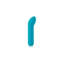 Голубой мини-вибратор G-Spot Bullet - 11,4 см. - 