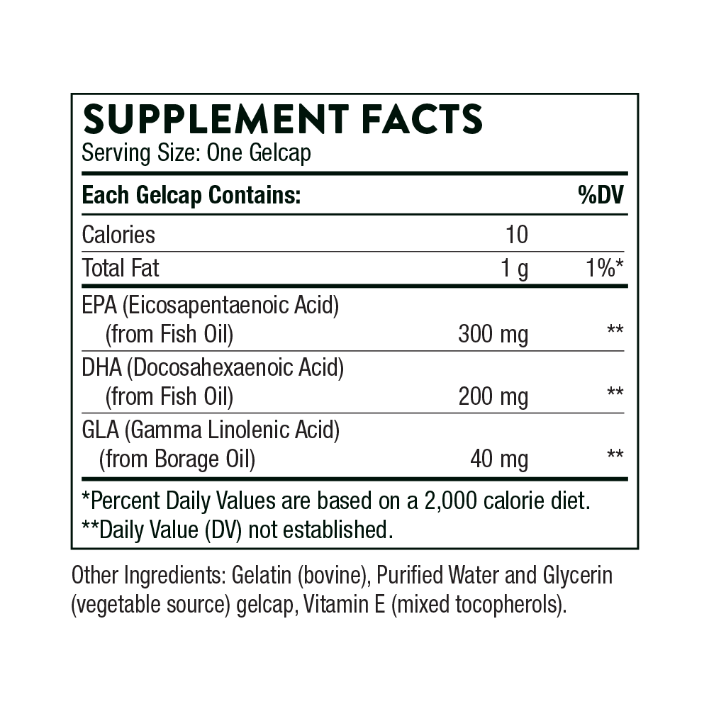 Омега плюс ЭПК и ДГК, Omega Plus (EPA, DHA & GLA), Thorne Research, 90  капсул купить по выгодной цене в Москве со скидками | Велнес маркет  Pure-Store