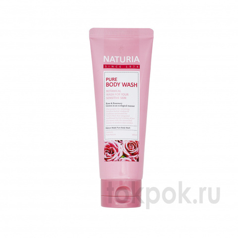 Гель для душа с ароматом розы и розмарина Naturia Pure Body Wash (Rose & Rosemary), 100 мл