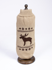 Royal Dog свитер Олень бежевый XL