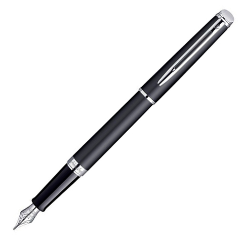 Набор подарочный Waterman Hemisphere Matte Black CT, M + чехол (2019833)