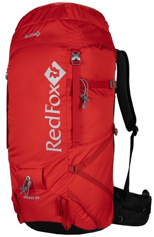 Картинка рюкзак туристический Redfox Ascent 60 1200/т.красный - 1