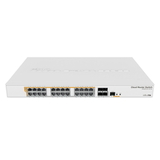 MikroTik CRS328-24P-4S+RM Коммутатор с поддержкой PoE, 802.3af/at, 4 SFP/SFP+, 24 x 1000Mbit