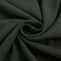 Лен-вискоза, 220 гр/м2, 135 см, тёмно-зелёный