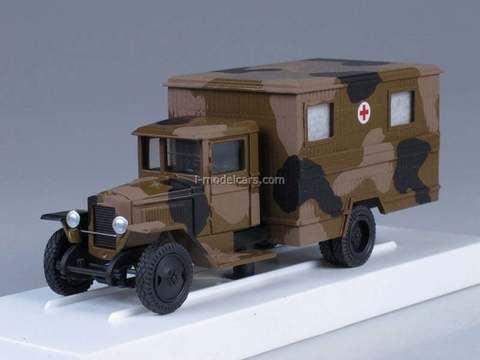 ZIS-44 Van Sanitary camouflage LOMO-AVM 1:43