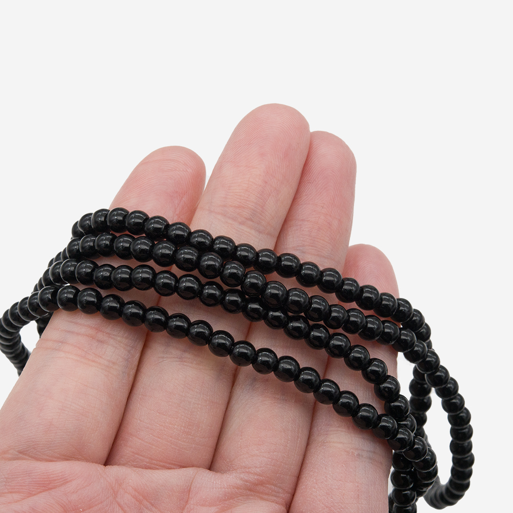 Бусины из керамики, 4,3мм, шар