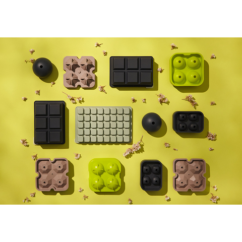 Форма для льда Smart Solutions Ice ball графит