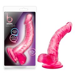 Розовый фаллоимитатор Sweet n Hard 7- 21,59 см. - 