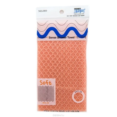 Sung bo Cleamy Clean&Beauty Мочалка для душа (28х95) Sense Shower Towel