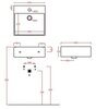 ArtCeram Quadro QUL005 01 00 Раковина, Artceram, Quadro, ширина, мм-400, глубина, мм-380, высота, мм-130, тип установки-подвесной/накладной, отверстия для смесителя-1, без перелива, материал-керамика, цвет-белый глянцевый