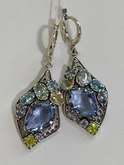 Тенерифе (серьги из серебра)