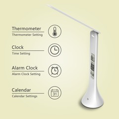 Настольная светодиодная лампа с регулируемой яркостью и календарём Led Calendar Table Lamp