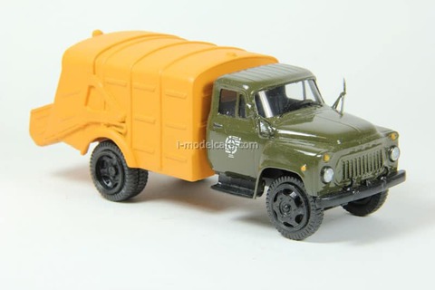 GAZ-52 MS-4(52) garbage truck Vector-models 1:43