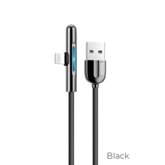 USB U65 Colorful Magic Wand Charging data cable for Lightning – black
