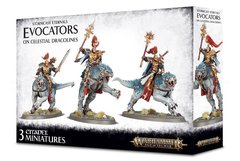 Stormcast Eternals Evocators on Celestial Dracolines