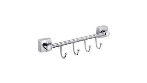 Fixsen KVADRO Планка 4 крючка FX-61305В-4