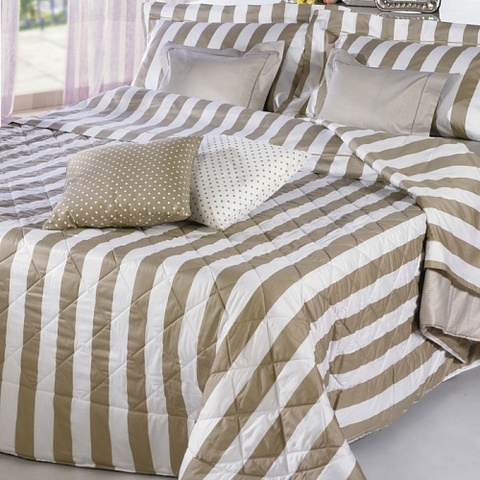 Постельное белье семейное Palombella Band бежевое