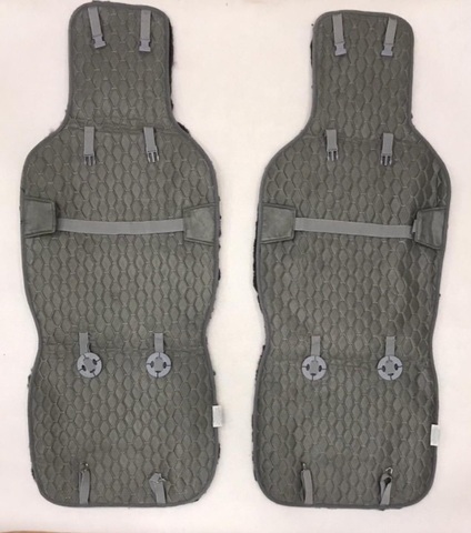 Накидки из овчины (комплект) короткий ворс (класс 