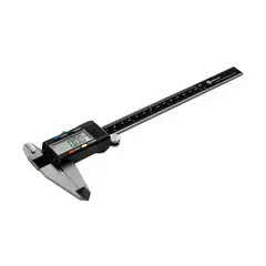 Штангенциркуль КОБАЛЬТ цифровой, ШЦЦ, открытого типа, 200 мм, точность 0,01 мм, глубиномер, направляющая из нерж. стали, кейс (919-883)