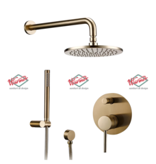 Душевой комплект Warmer Bronze Line 400301-10D