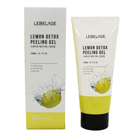 Lebelage Lemon Detox Peeling Gel - Отшелушивающий гель с экстрактом лимона