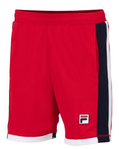 Детские теннисные шорты Fila Shorts Todd Boys - fila red/fila navy/white