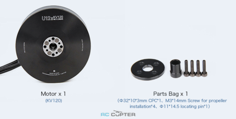 T-Motor U12 II KV120