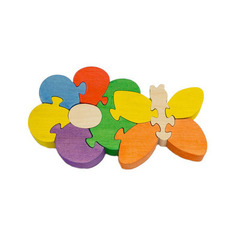 Развивающая игрушка"Цветок с бабочкой"