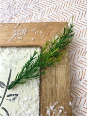 Туя с шишками, букет, искусственная зелень, цвет Зеленый, букет 32 см, 23-24 еловые лапки, набор 2 шт.