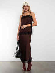 Юбка Шантилье (горький шоколад)