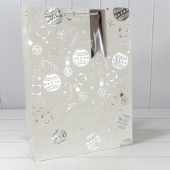
          Пакет подарочный 40 х 55 х 20 см "Новый год" (Белый)