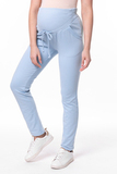 Спортивные брюки для беременных 15873 голубой