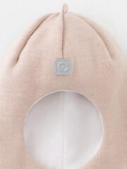 шапка  для девочки  КВ 20311/ш/розовый беж