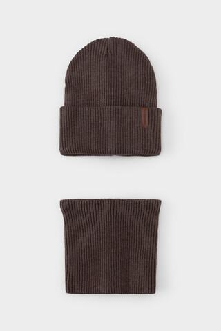 комплект  для мальчика  КВ 22019/коричневый меланж