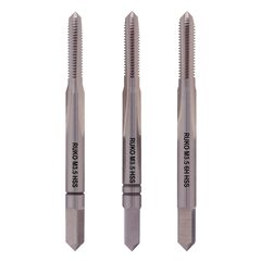 Метчик М 3,5х0,6 (Комплект 3шт) DIN352 HSS-G 6h 45мм a=3,0 Ruko 230035