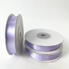 Лента Атласная (1,2см*22,85м) Нежно-сиреневый/Сиреневый