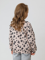 жакет  для девочки  КР 302863/бежевый 1305 Н085 к615