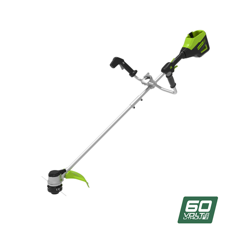 Триммер Greenworks GD60BCB 60V (40см) аккумуляторный, без АКБ и ЗУ