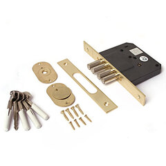 Замок Апекс врезной 99-K-G золото  крест. ключ (7/28)