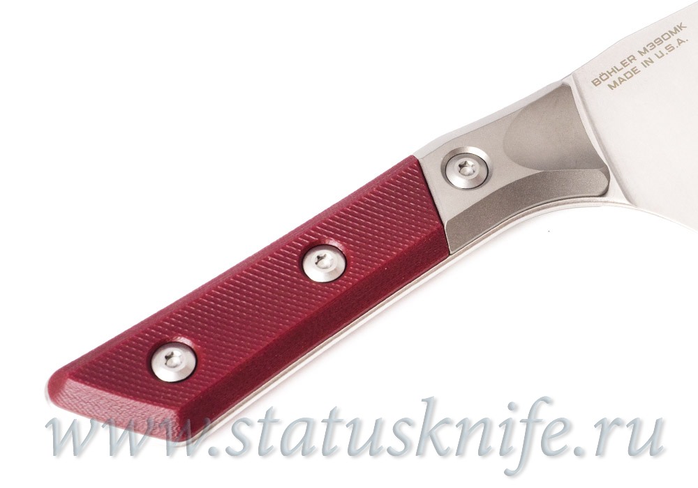 Нож Microtech Kitchen Santoku Bolster Merlot G-10 3200B-10MR