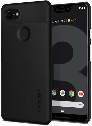 Чехол Spigen Thin Fit для Google Pixel 3 XL Case (2019) - Черный | Black