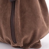 Сумка Саломея 610 эко-замша шоколад