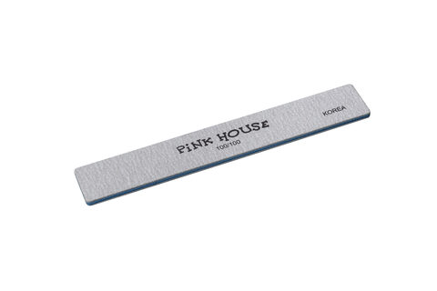 Пилка прямоугольная серая с синей полосой 100/100