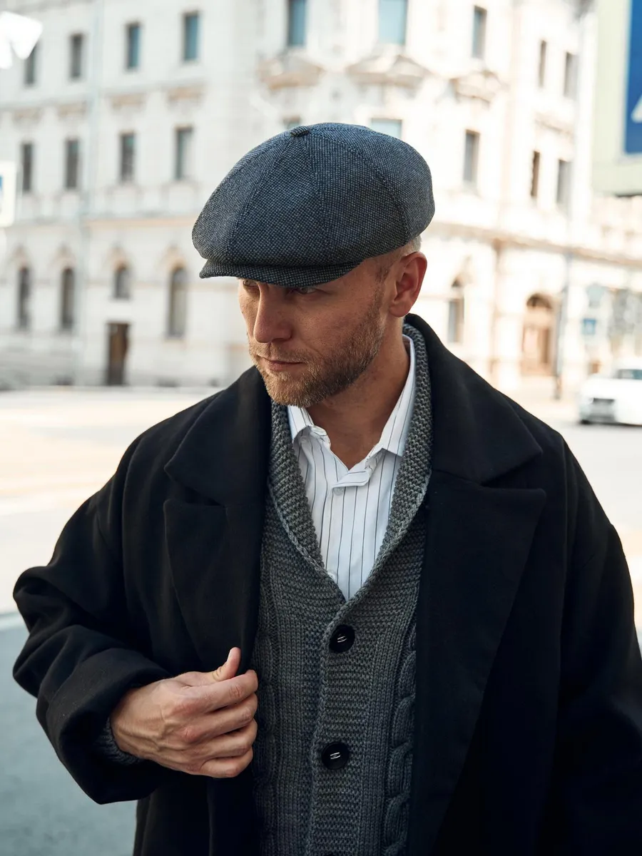 Кепка восьмиклинка утепленная