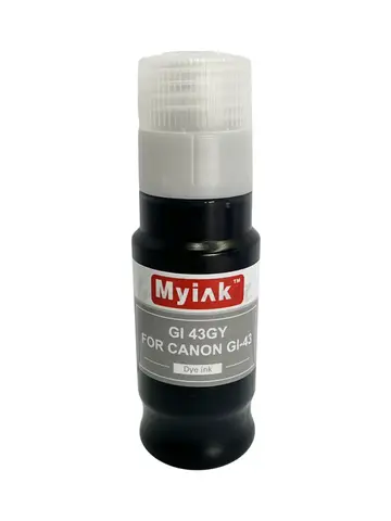 Чернила MyInk GI43GY для CANON GI-43GY для PIXMA G540/G640 60 мл, контейнер, grey Dye