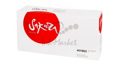 Картридж Sakura 44318623 для OKI C710/C711, черный, 11500 к.